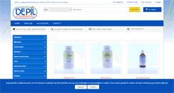 Desktop Screenshot of depil.nl